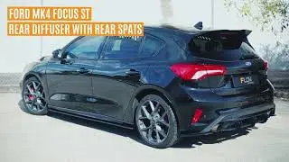 Ford MK4 Focus ST Full Splitter Kit Highlight Reel