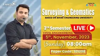 Surveying & Geometics #3rd #semester #beu  #civil #surveying & Geometics #surveyinggeometics