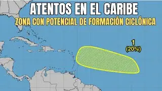 Atentos a posible formación de un #ciclon #tropical al este de las #antillasmenores