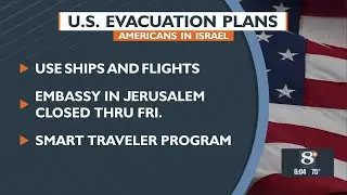 U.S. evacuation plans for Americans in Israel