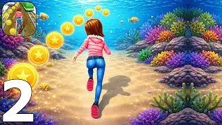 SUBWAY PRINCESS RUNNER - Gameplay (Android,iOS) Walkthrough All Levels (Part 2)