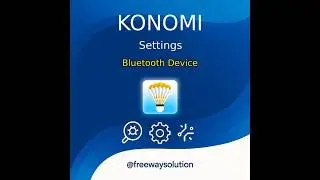 Konomi Smart Badminton Scoreboard Controlled with Bluetooth Remote Control Device - Settings