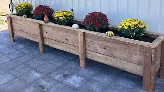 DIY giant planters 