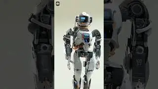 Meet Siberian: Next-Gen Humanoid Robot with AI, Biometric Scanning & Precision Tools 🤖🔥#robot #ai