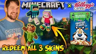 Free Minecraft Skins! New Kellogg's Cereal Promotion!