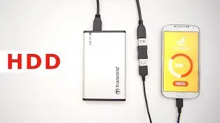 Connect Hard Drive to Android Smartphone
