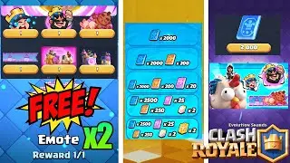 Hot to Get the New Squad Busters Free Rewards Right Now! New FREE Emotes in Clash Royale