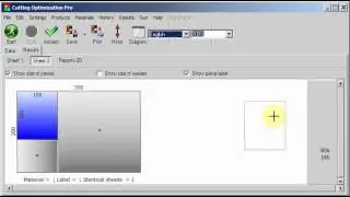 Moving parts between sheets in Cutting Optimization pro 5