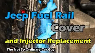 Jeep Fuel Rail Cover and Injector Replacement