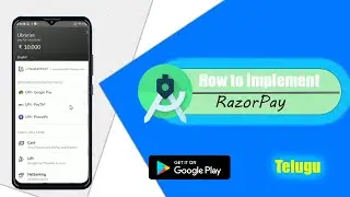 Android Development In Telugu | Razorpay Integration