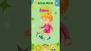 Daily use English Words for Kids | Action Words @kidsworld-DDK  #actionwords #learnenglish