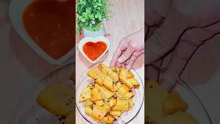 croissant roll aloo samosa recipe🥔🥠🥔unique styles samosa rule very delicious😋#homemade#all#recipes