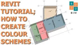 Учебное пособие по Revit: как создать планы и легенды цветовой схемы