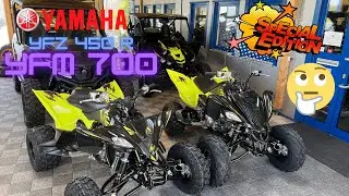 SE Vergleich Yamaha Raptor YFM700 & YFZ450 Vorstellung Special Edition Family & die Unterschiede