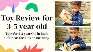 Toys for 3 to 5 Year Old in India |Toys review for 3 to 5 year old |Gift ideas for kids on Birthday