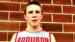 Audubon's Jake Mulford at Glidden-Ralston Track Invite