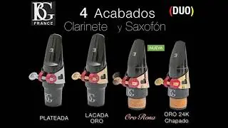 Abrazadera BG Duo Para Clarinete Sib o Saxo Alto