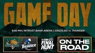 Utah Grizzlies at Wichita Thunder - January 2, 2026 - Audio Broadcast