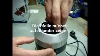 GRAEF Kaffeem&uuml;hle - Mahlwerk korrekt wieder zusammensetzen