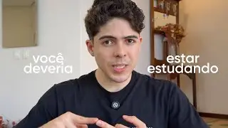 Posso ser sincero com você? Parar de estudar agora é um erro