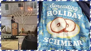 Community Menorah Lighting | 2nd Night of Hanukkah 2022 Vlog
