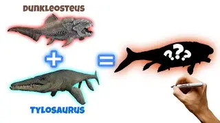 What if you combine Tylosaurus & Dunkleosteus | How to Draw Tylosteus