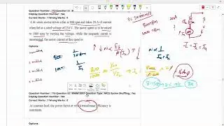 Part 3 EEE(Electrical And Electronics Engineering) ECET PYQ 2025 Explanation