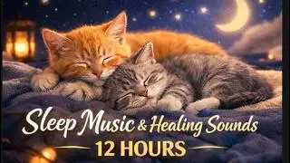 2026 Relaxing Sleep Music🌙 | Cute Sleeping Kitten  #sleep #relaxing #music #cat #kitten #cute #meow