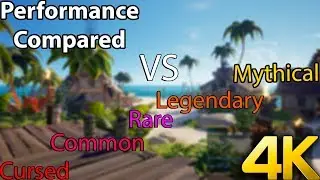 [4K] Sea of Thieves Every Graphics Mode Compared Vs Performance