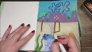 Draw a Bikini Bottom sketch page with me!