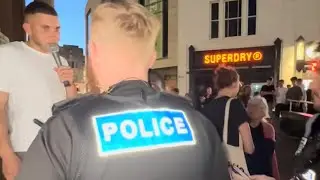 BRIGHTON POLICE BAN PREACHER AND STEAL SPEAKER! 🙏✝️🔥🕊️❤️