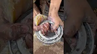 Truck Wheel Bearing Grease | How to Grease Wheel Bearings #grease #truck  #wheels