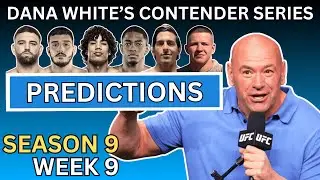 Contender Series Даны Уайта: 2025: Неделя 9 &mdash; Полные прогнозы и анализ карт