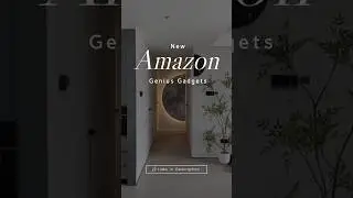 New Amazon Genius Finds👀        The Wall Clock is my Favorite 🤩 #amazonfinds #newonamazon #genius
