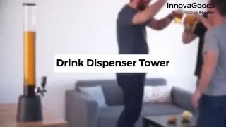 InnovaGoods Kitchen Foodies Tower beer dispenser