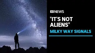Radio signals being detected from within the Milky Way but 