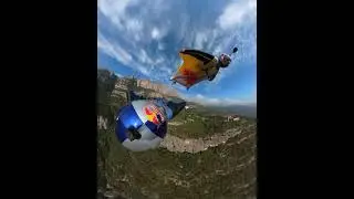 Wing suiting in Montserrat