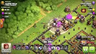 TH10 LEGEND War & Push Attacks!!