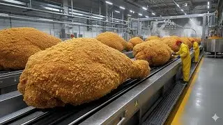 KFC Famous Coating Factory Production Process