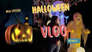 👻 Halloween Vlog in Canada 👻🧟&zwj;♂️🇨🇦 ||Monikajain|| #halloween2024 #canadahalloween #halloween