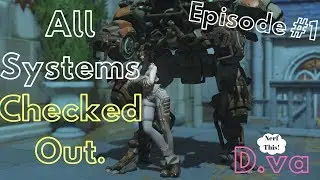 Funny Overwatch D.va Gameplay - Get to the Payload!