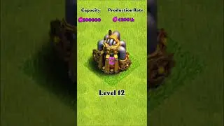 Strong Elixir update | clash of clans #clashofclans #coc #games #shorts