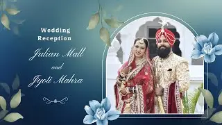 Live  Reception | Julian Mall & Jyoti Mahra | Pawan Studio Mahilpur mob.9417027807