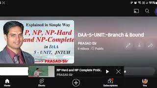 DAA-5-UNIT:-ALL Important Long & Short Questions and Answers/#DAA5UnitImportantQuestions/#PrasadSir