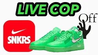 Offwhite Air Force 1 Brooklyn : Live Cop 💚 #offwhite #livecop