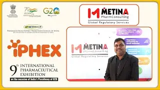 Pharmaceutical & Biopharmaceutical Consultancy Organization | Metina Pharmconsulting | IPHEX 2023
