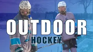 * Outdoor Rink * CBA vs LASALLE | HS HOCKEY | Clanko Media 2025 | [4K]