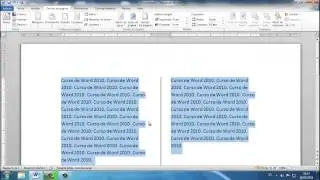 Curso de Word 2010 #6 Columnas