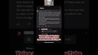 YouTube has VOICE REPLIES to comments now!