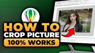How To Crop Picture in Corel DRAW (𝟮𝟬𝟮𝟲) | 100% WORKS | NO Yapping, To The Point! | FAST & EASY